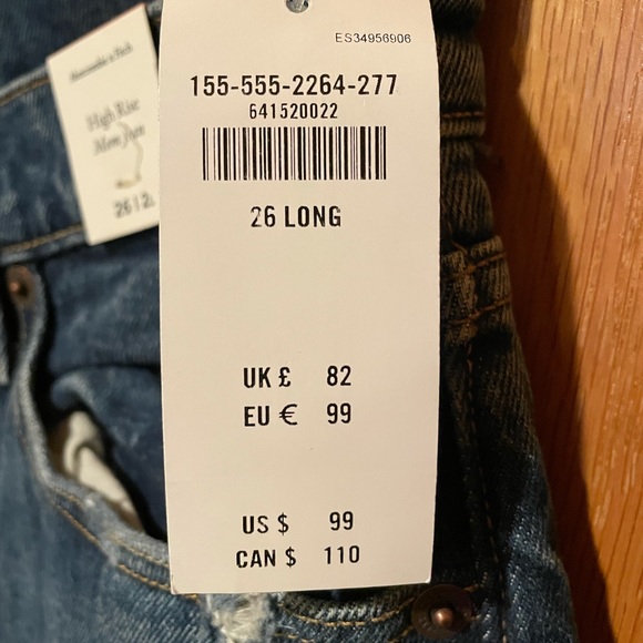 Brand New Abercrombie & Fitch jeans - Picture 4 of 4